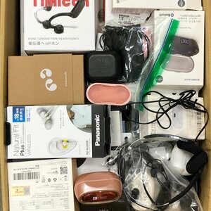 【ジャンク】 イヤホン ヘッドホン まとめ売り Panasonic QCY/T1 Timicon骨伝導ヘッドホン 他 多数 240311SK080286