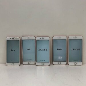 【ジャンク品】Apple iPhone 5点セット 64GB MKQR2J/A A1688 ピンク au SoftBank 〇 231025SK510185