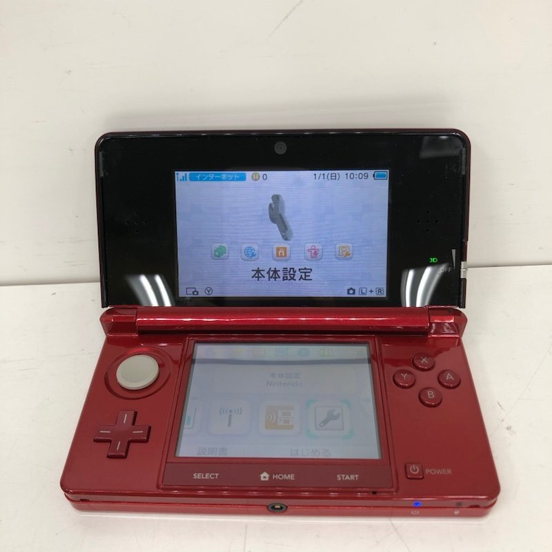 Yahoo!オークション -「ニンテンドー3ds フレアレッド」の落札