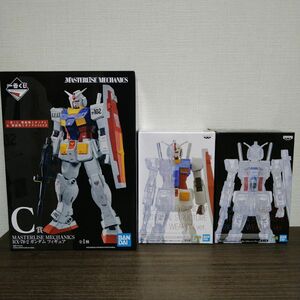 未開封 一番くじ ガンダム & ガンダムSEED MASTERLISE MECHANICS C賞 RX-78-2 ガンダム　他