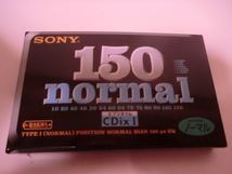 送料無料　ソニー SONY　１５０分ノーマル カセットテープ　CDix I　2本セット　　　日本製 C-150CDx1D　　_画像3