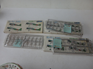 FUJIMI SEA WAY MODEL 日本海軍航空母艦　艦載機4種セット　3箱　中古品