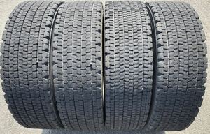 275/80R22.5 4本 ブリヂストン スタッドレス W900#296j