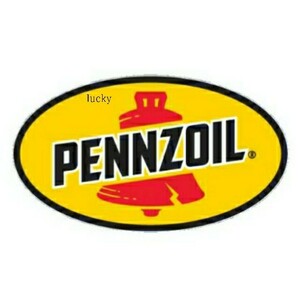 ヴィンテージ レトロ 転写 ステッカー 車 カッティングステッカー シール デカール PENNZOIL OIL ペンズオイル エンジン バイク luk402