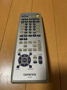 オンキョー　リモコン　ONKYO　RC-633S