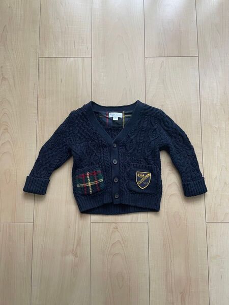 ラルフローレン カーディガン ベビー服 子供服 ネイビー キッズ