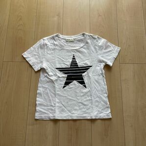 BEAMS ビームス キッズ　ベビー　Tシャツ　白　ホワイト 半袖Tシャツ ロゴT