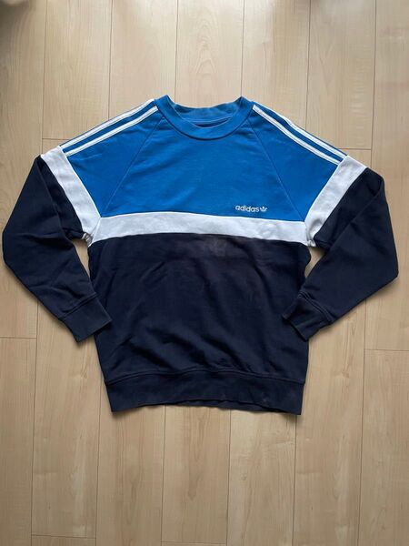 adidas アディダス レトロ スウェット トレーナー 長袖 古着