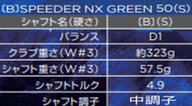 新品■キャロウェイ■2023.2■PARADYM■パラダイム■W3■15.0■FUJIKURA SPEEDER NX GREEN 50■S■飛びとやさしさの妥協なき融合■正規品_画像7