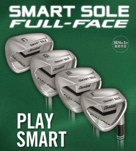 新品■クリーブランド■レディース■SMART SOLE FULL-FACE■４本セット■TYPE-CHIPPER/TYPE-G WEDGE/TYPE-S WEDGE/TYPE-LOB WEDGE■正規品