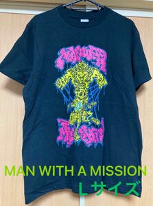MAN WITH A MISSION マンウィズ　フェスＴシャツ　Ｍサイズ
