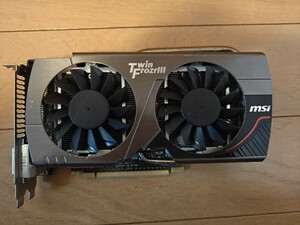 MSI N660GTX Twin Frozr Ⅲ OC　グラフィックボード