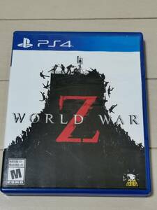 即決送料込み！980円 PS4 WORLD WAR Z ワールド ウォー ゼット (輸入版:北米)