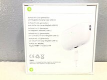 〇【2】未使用品 Apple AirPods Pro （第2世代） MTJV3J/A 完全ワイヤレス エアポッズプロ アップル 同梱不可 1円スタート_画像2