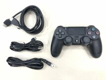 ◇【3】初期化済 SONY PS4 Slim CUH-2000AB01 ジェットブラック 500GB 同梱不可 1円スタート_画像9