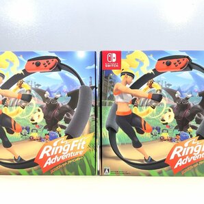 1円 スタート ◇【9】中古品 Nintendo Switch ソフト リングフィットアドベンチャーセット 2点まとめ 付属品完品 同梱不可の画像1