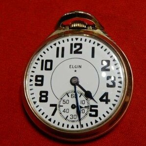 金張 ELGIN エルジン 懐中時計 稼働品 レターパックプラス可 0325W4Gの画像3