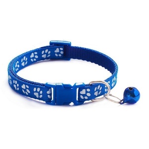  pet accessories necklace bell attaching pad pattern adjustment possibility blue blue .... lovely stylish colorful . cat . dog installation easy colorful 