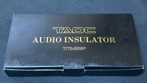 【生産完了品】TAOC AUDIO INSULATOR TITE-25SP