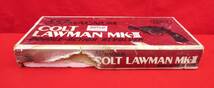 コクサイ製・COLT　LAWMAN　MKⅢの箱（３５７マグナム　モデルガン電動ガンガスガンエアーガンコルト拳銃ピストル説明書アメリカ軍米軍_画像3