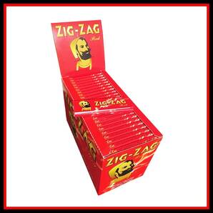 Zig Zag RED ジグザグ レッド ペーパー 30個セット   手巻き タバコ 煙草 ローリング スモーキング 喫煙具 B513の画像2