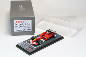 ロムファクトリー フラットアウト タメオ 1/43 メタルキット フェラーリ F2005 サンマリノGP 2005 M.シューマッハ TMK351 (BBR )