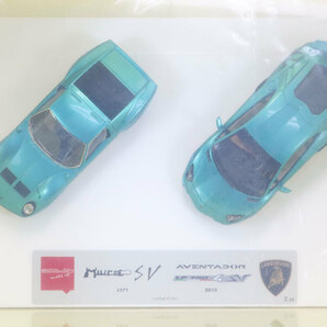 EMCOF012E アイドロン 1/43 スーパー ヴェローチェ ミウラ SV アヴェンタドール SV アベンタドール グリーン SuperVeloce (D&G) ベローチェの画像2