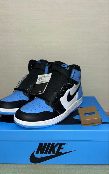 Nike Air Jordan 1 Retro High OG "University Blue/UNC Toe" 27.5CM