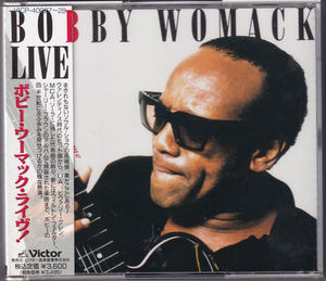 新品未開封2枚組CD　ボビー・ウーマック　”ボビー・ウーマック・ライヴ！”　VICP-40027～28