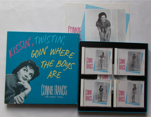 輸入盤５枚組CDボックス・セット　Connie Francis　”Kissin', Twistin', Goin' Where The Boys Are”　BCD 15826
