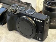 Canon EOS M3 EVFキット EF-M18-55 IS STM付き フルキット_画像9