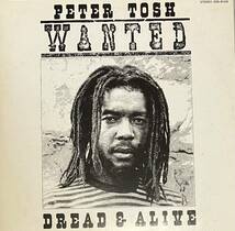 [ LP / レコード ] Peter Tosh / Wanted Dread & Alive ( Roots Reggae ) Rolling Stones Records - ESS-81432 ルーツ レゲエ_画像1