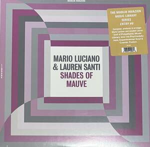 [ LP / レコード ] Mario Luciano & Lauren Santi / Shades Of Mauve ( Jazz / Experimental ) Madlib Invazion - MILS008 ジャズ 