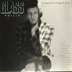 [ 見本盤 / LP / レコード ] Philip Glass / Songs From Liquid Days ( Experimental / Modern Classical ) CBS/Sony - 28AP-3182 ミニマル