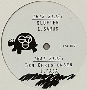 [ 12 / レコード ] SLUFTER / Ben Christensen - Samus / Fasa ( Deep House / Funk / Soul )Sector 7G - S7G-002 ディープ ハウス