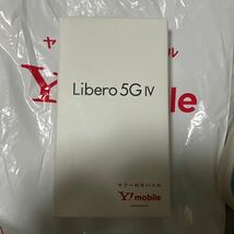 【新品 未使用】SIMフリー ワイモバイル Libero 5G IV 4GB 128GB ブルー A302ZT ZTE スマホ 本体 _画像1