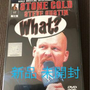 新品未開封　WWE スティーブ・オースティン　What? DVD