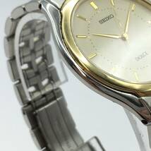 ◯I11-213 SEIKO/セイコー Dolce ドルチェ 3針 メンズ クォーツ 腕時計 8J41-6030 付属品あり 【通電・動作確認済み】_画像5