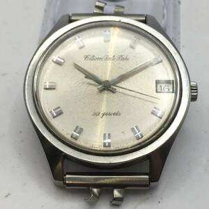 ○R11-215 CITIZEN/シチズン Date Flake 3針 Date デイト メンズ 手巻き 腕時計 3002-C 稼働品