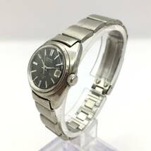 ○C12-48 SEIKO/セイコー matic lady 17石 3針 Date デイト レディース 自動巻き 腕時計 2517-0211 稼働品_画像1