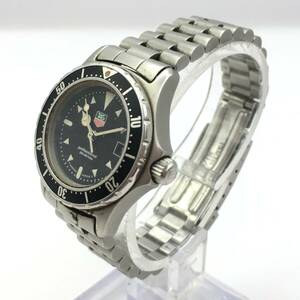 ○E12-299 TAG HEUER / タグ・ホイヤー professional 200ｍ 3針 Date デイト レディース クォーツ 腕時計 973.008F 