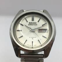 ○H12-82 SEIKO/セイコー 5 ACTUS 3針 Daydate デイデイト メンズ 自動巻き 腕時計 7019-7040 稼働品_画像3