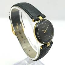 ○H12-223 RADO/ラドー FLORENCE フローレンス 2針 レディース クォーツ 腕時計 レザーベルト 153.3695.2 _画像2