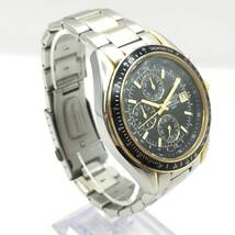 ○I12-317 CASIO/カシオ EDIFICE エディフィス 3針 Date デイト メンズ クォーツ 腕時計 EF-503 _画像2