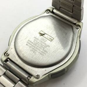 ○I12-105 Q&Q デジアナ文字盤 3針 メンズ 電波ソーラー 腕時計 UP02 不動ジャンク品の画像6