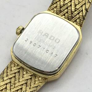 ○J12-172 RADO/ラドー 2針 レディース クォーツ 腕時計 133.5304.2 の画像6