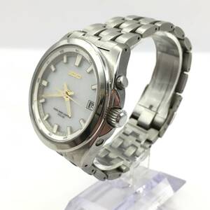 ○K12-290 SEIKO/セイコー 3針 Date デイト メンズ 電波ソーラー 腕時計 7B22-0AL0 不動ジャンク品