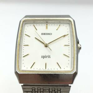 ○K12-259 SEIKO/セイコー SPIRIT スピリット 3針 メンズ クォーツ 腕時計 5E31-5A70の画像3