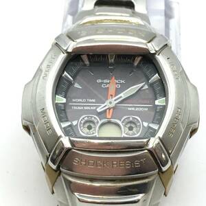 ○L12-147 CASIO/カシオ G-SHOCK デジアナ文字盤 メンズ ソーラー 腕時計 GW-1401D 不動ジャンク品
