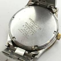 ○M12-71 CITIZEN/シチズン 3針 Date デイト メンズ クォーツ 腕時計 2510-S031494 HST _画像6